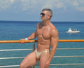 Adonis GLAM BOY Gold Bikini