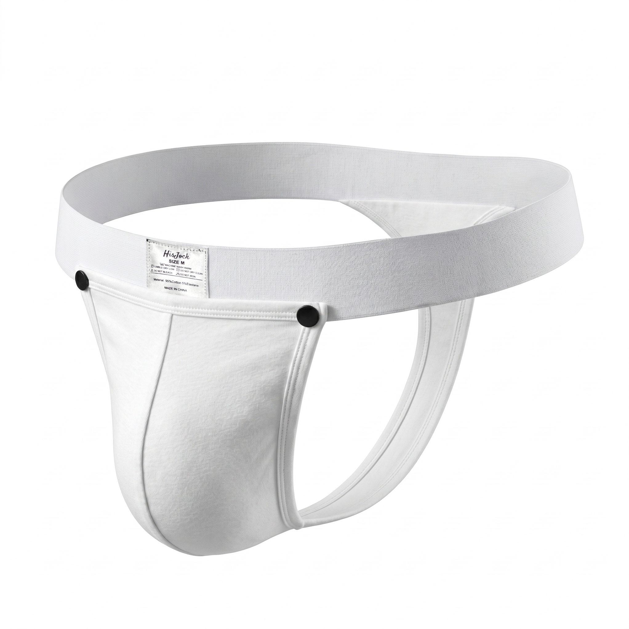 Snap Thong - White