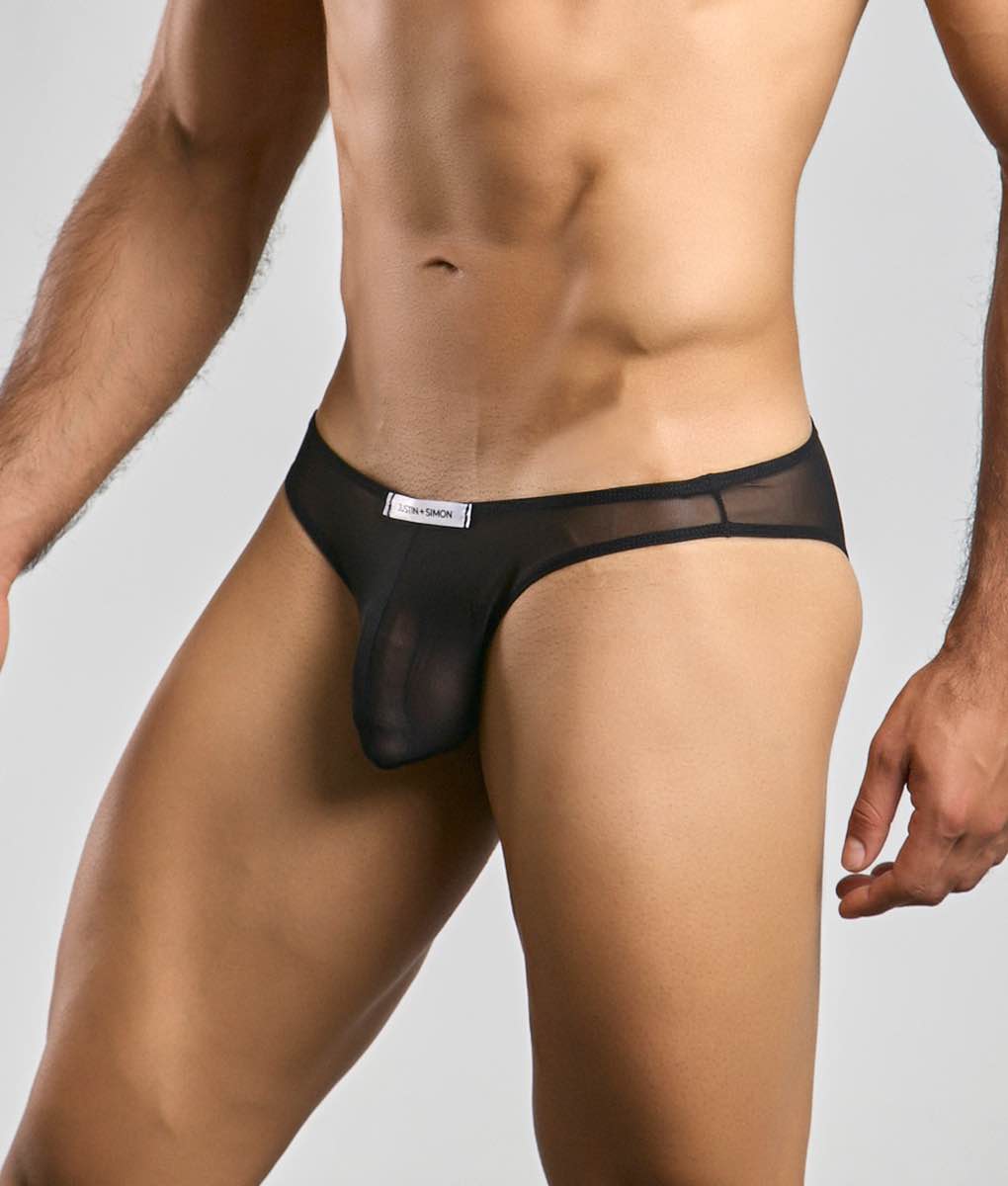 Justin + Simon Classic Mens Bikini Mesh | MEN Brief | Malebasics | OUTFAIR | OUTFAIR