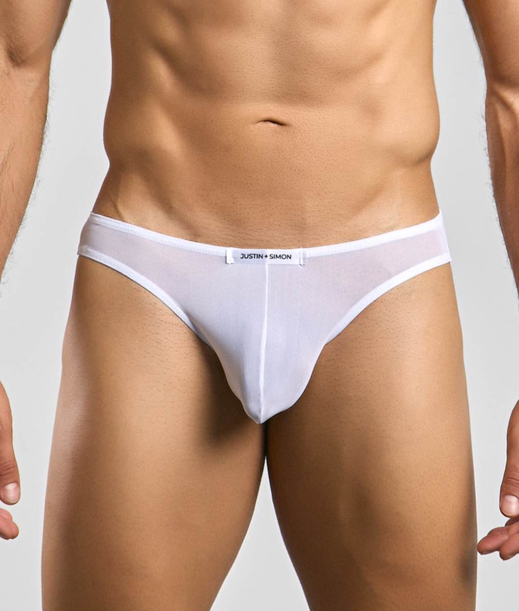 Justin + Simon Classic Mens Bikini Mesh | MEN Brief | Malebasics | OUTFAIR | OUTFAIR