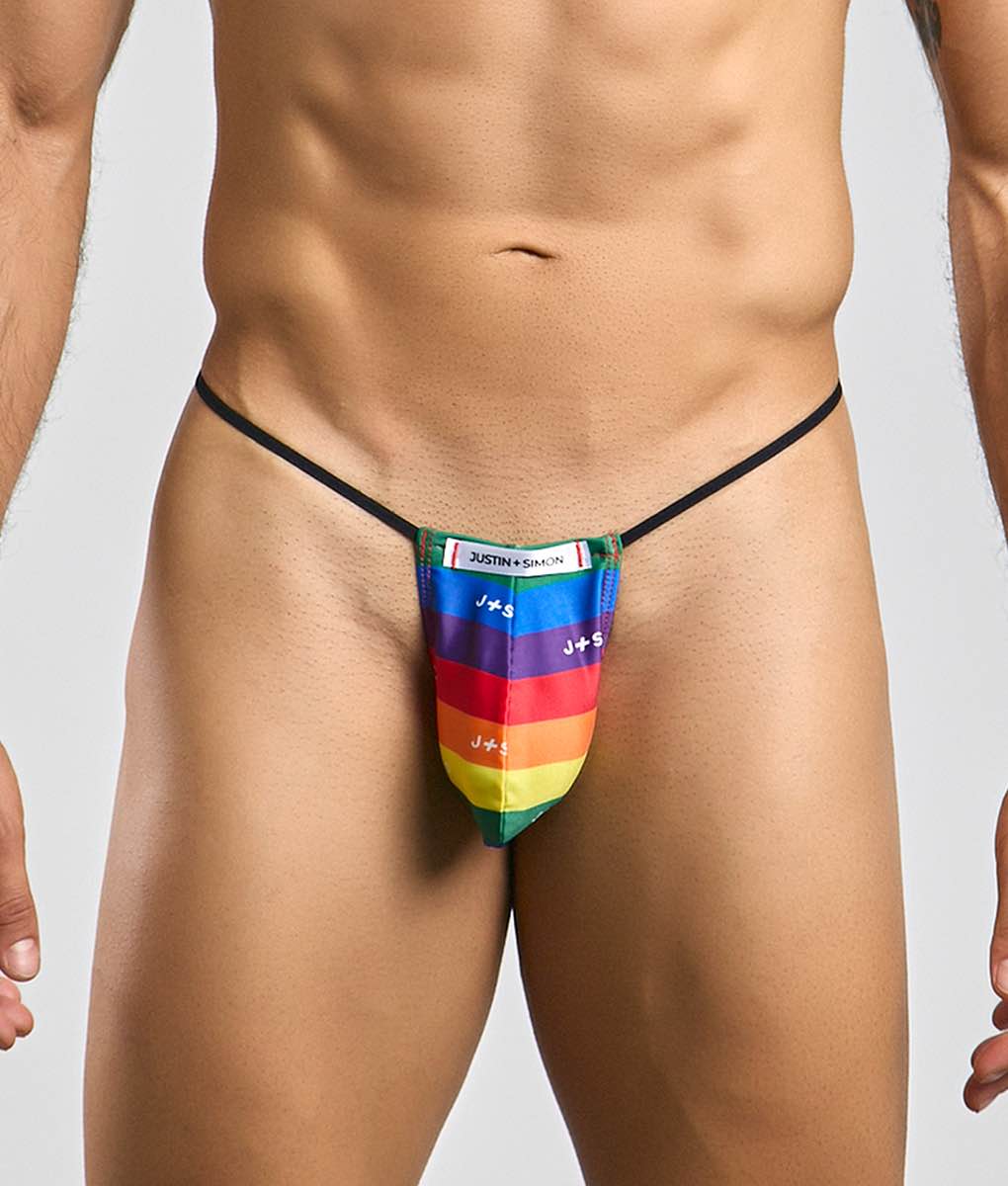 Justin + Simon Classic G-String Bulge | MEN Thong | Malebasics | OUTFAIR | OUTFAIR