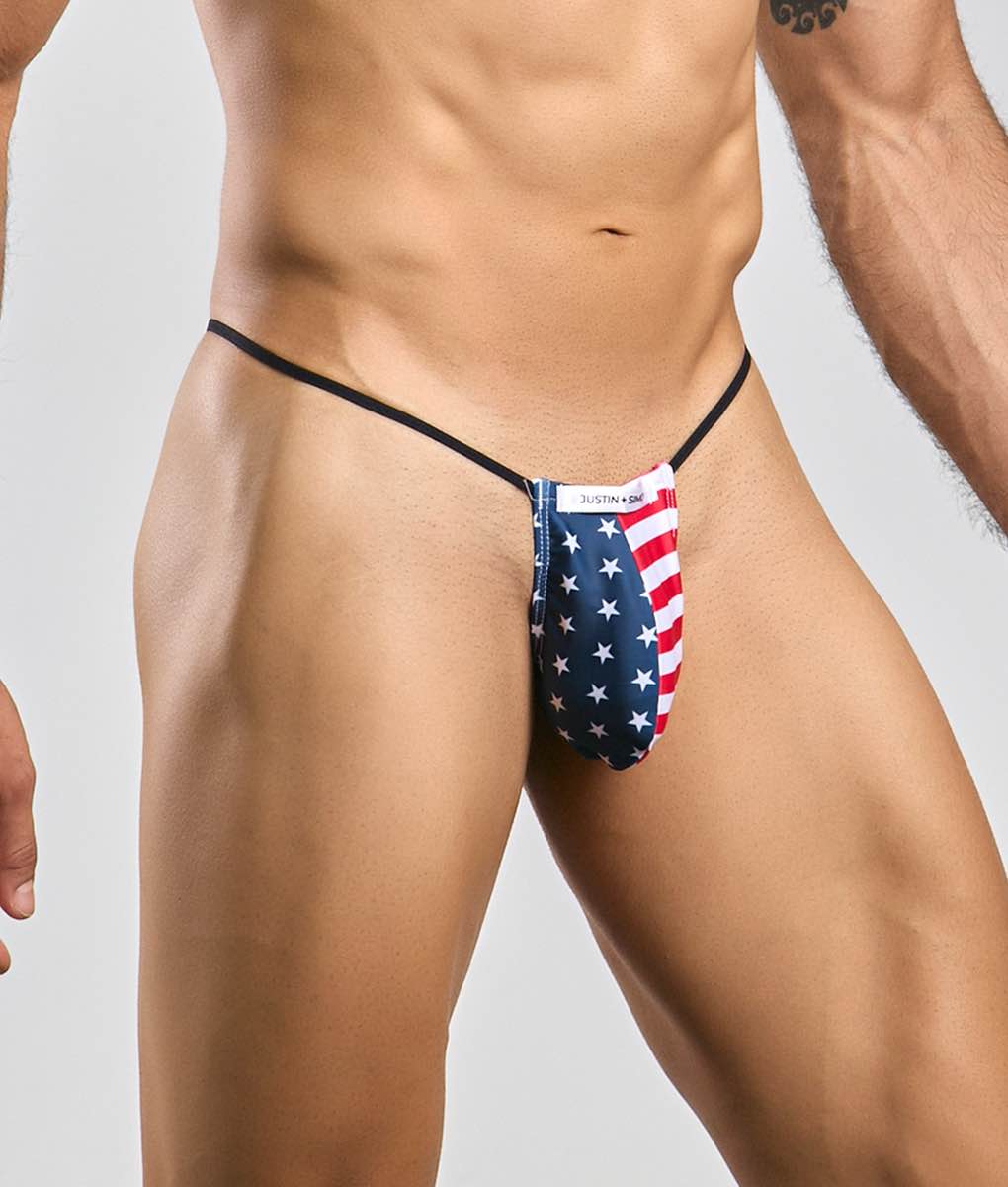 Justin + Simon Classic G-String Bulge | MEN Thong | Malebasics | OUTFAIR | OUTFAIR