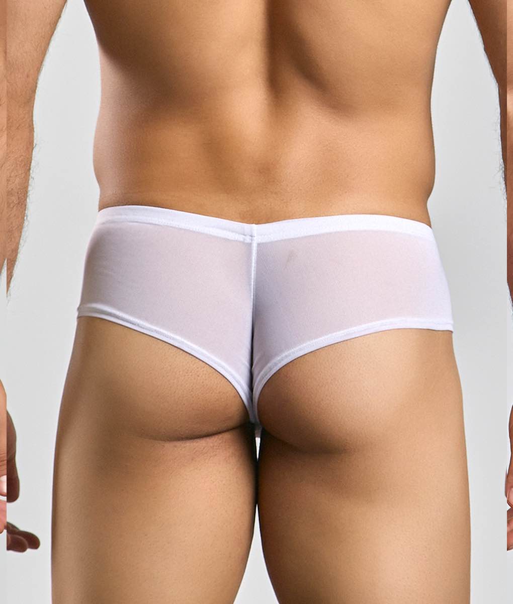 Justin + Simon Cheek Mesh | MEN Boyshort | Malebasics | OUTFAIR | OUTFAIR
