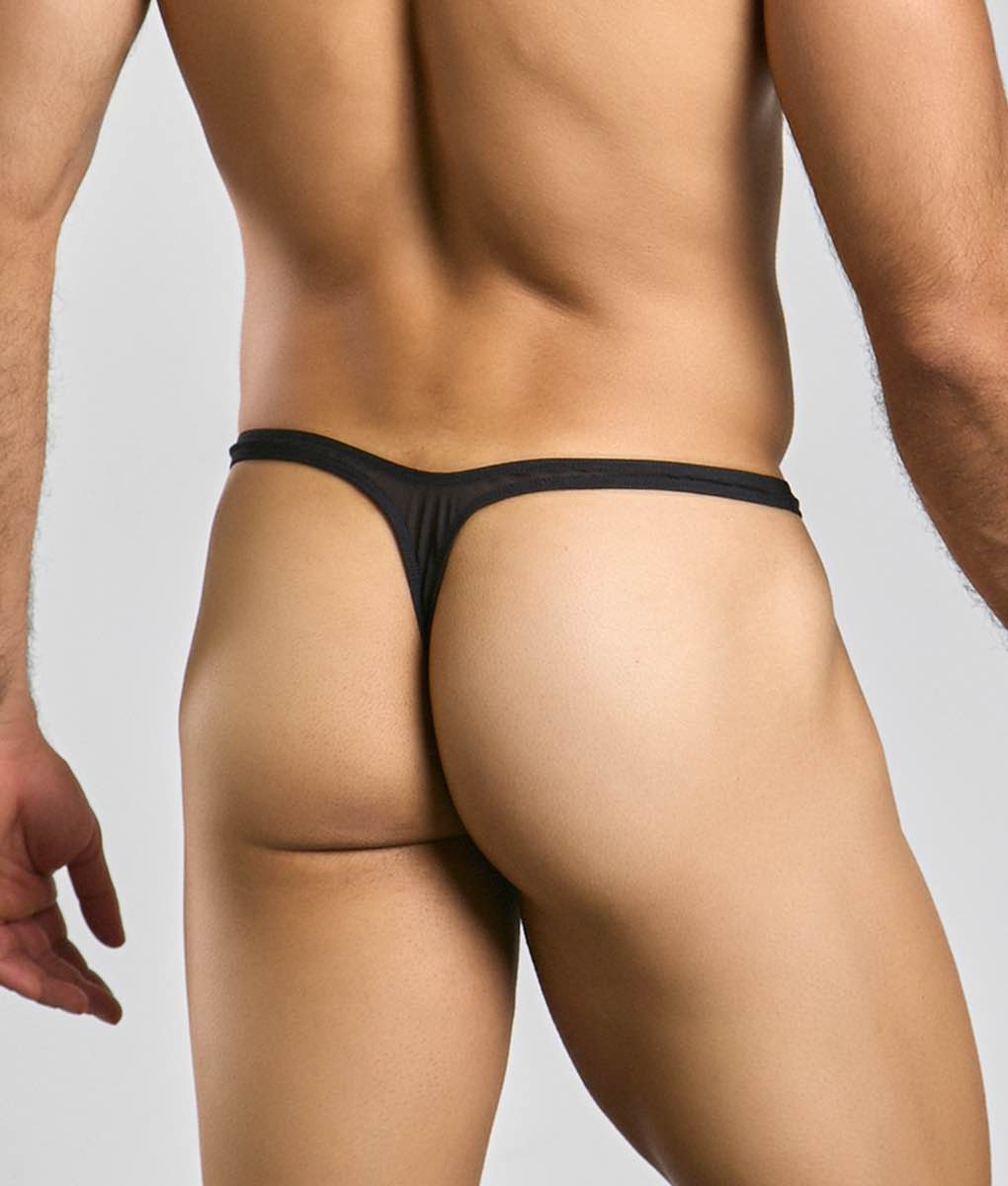 Justin + Simon Bulge Thong Mesh | MEN Thong | Malebasics | OUTFAIR | OUTFAIR