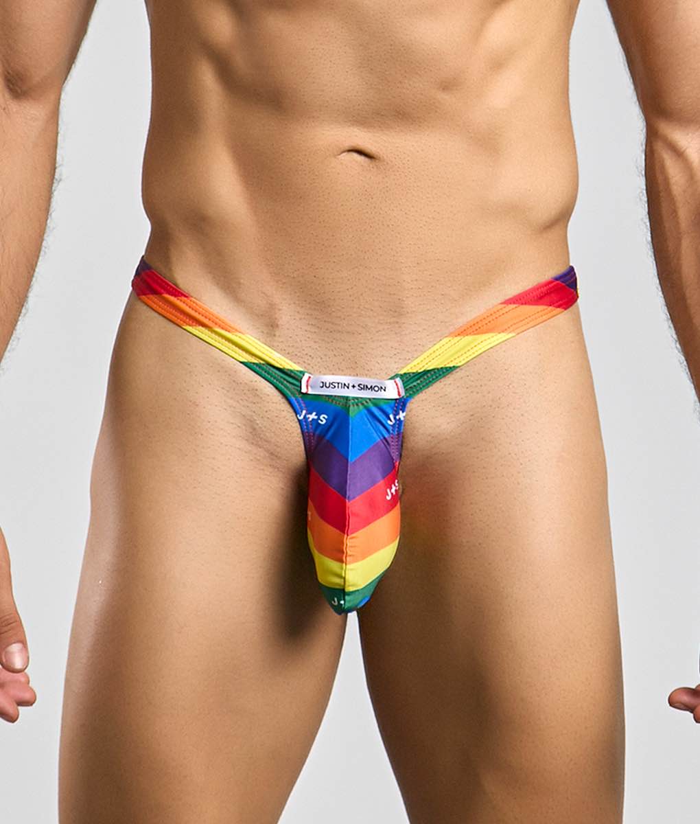 Justin + Simon Bulge Thong | MEN Thong | Malebasics | OUTFAIR | OUTFAIR