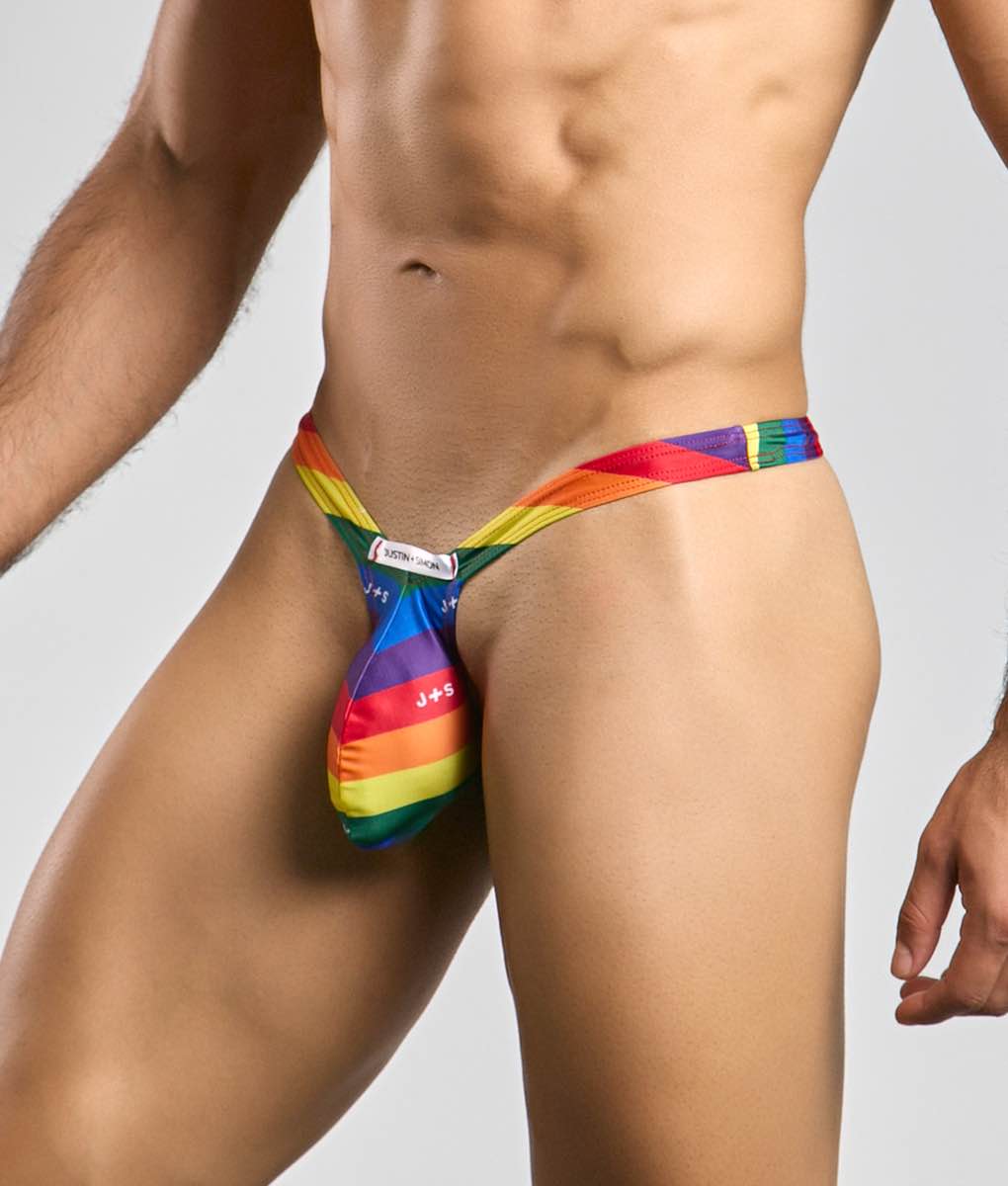 Justin + Simon Bulge Thong | MEN Thong | Malebasics | OUTFAIR | OUTFAIR