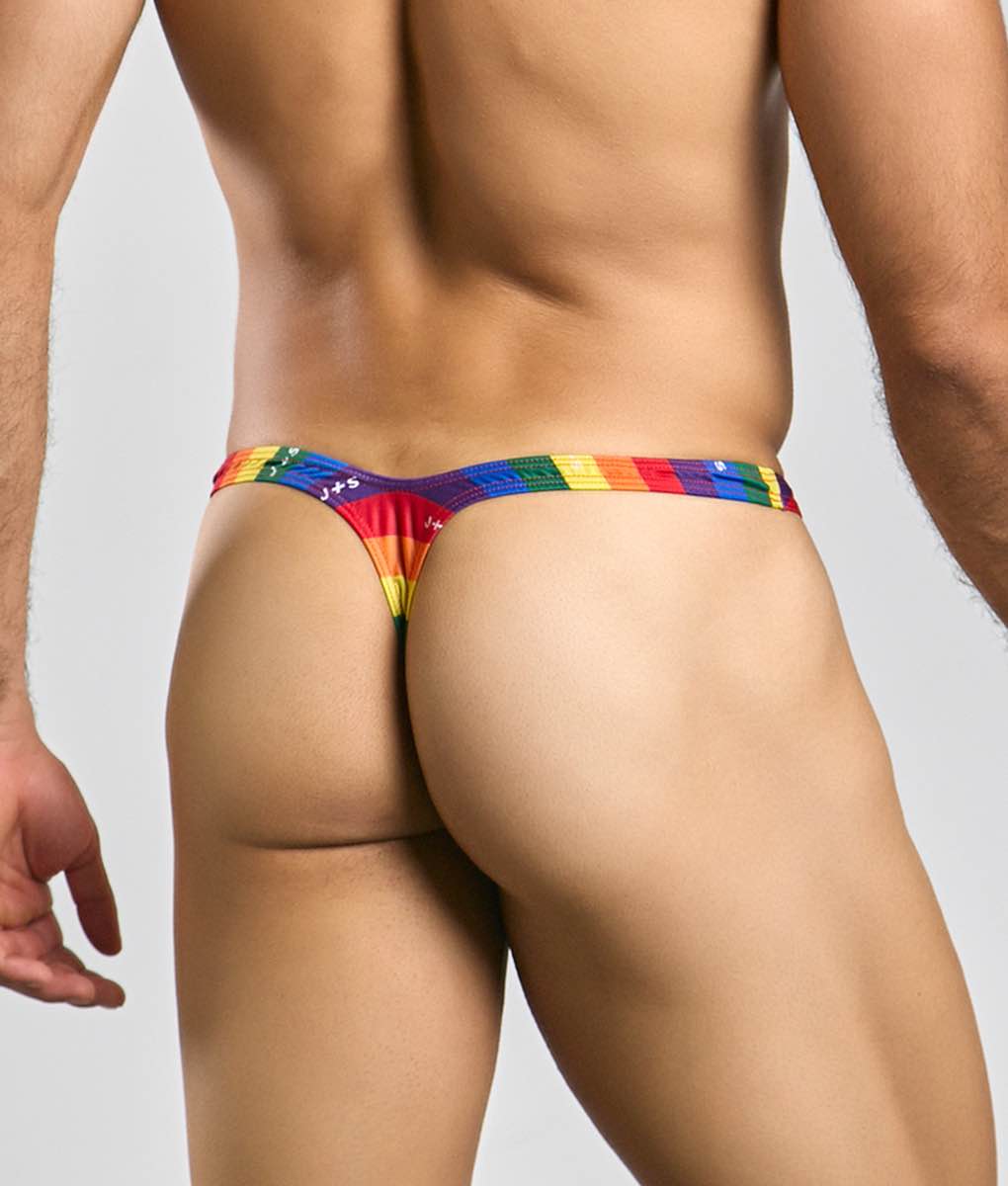 Justin + Simon Bulge Thong | MEN Thong | Malebasics | OUTFAIR | OUTFAIR