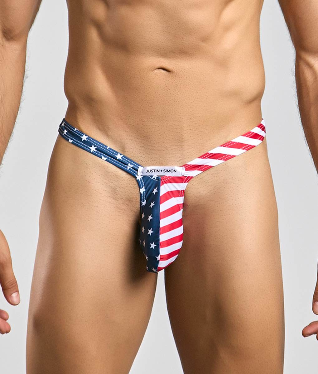 Justin + Simon Bulge Thong | MEN Thong | Malebasics | OUTFAIR | OUTFAIR