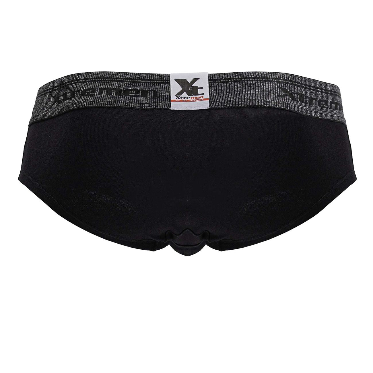 Xtremen Men's Underwear 41315 Cotton Blend Briefs Color Black