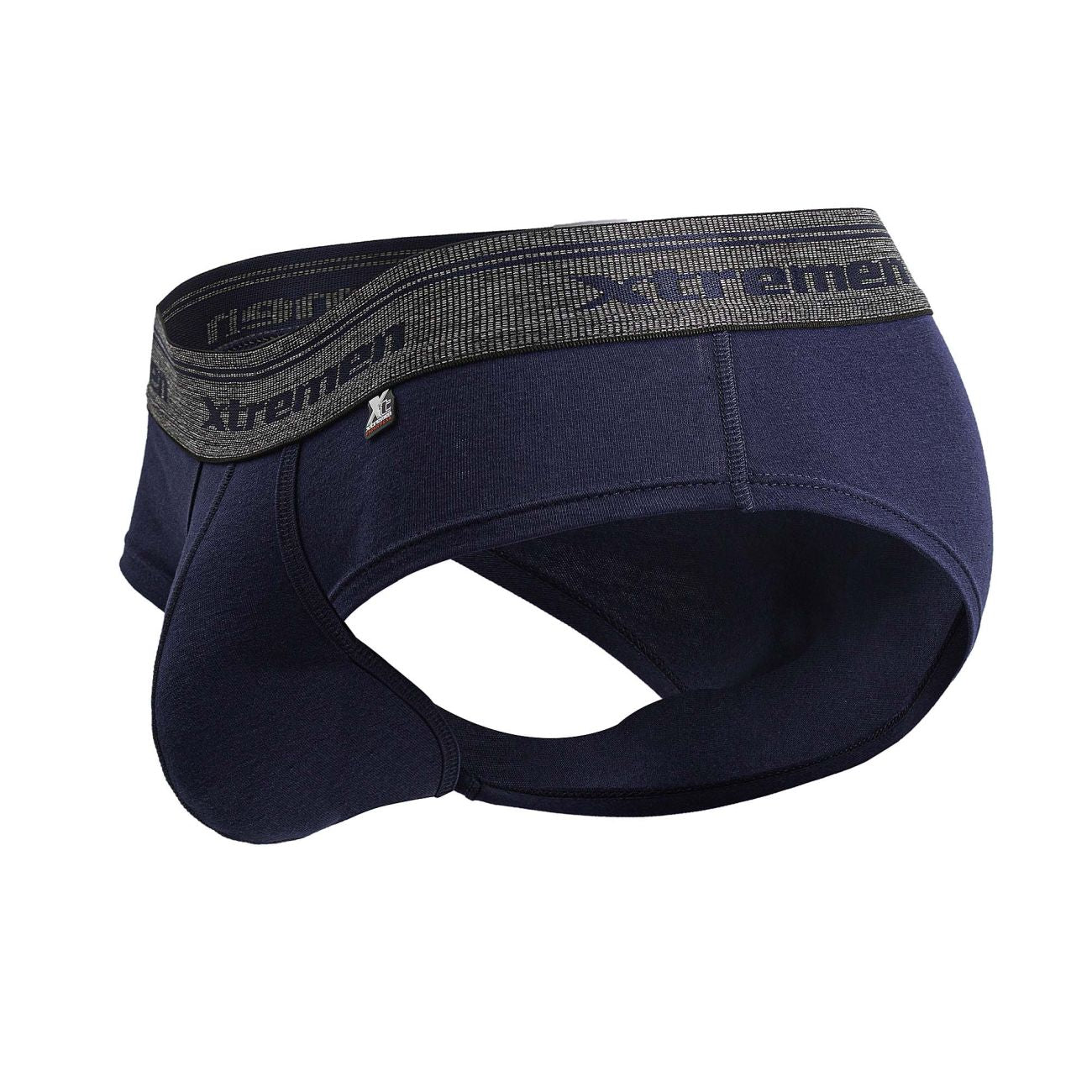Xtremen Men's Underwear 41315 Cotton Blend Briefs Color Navy