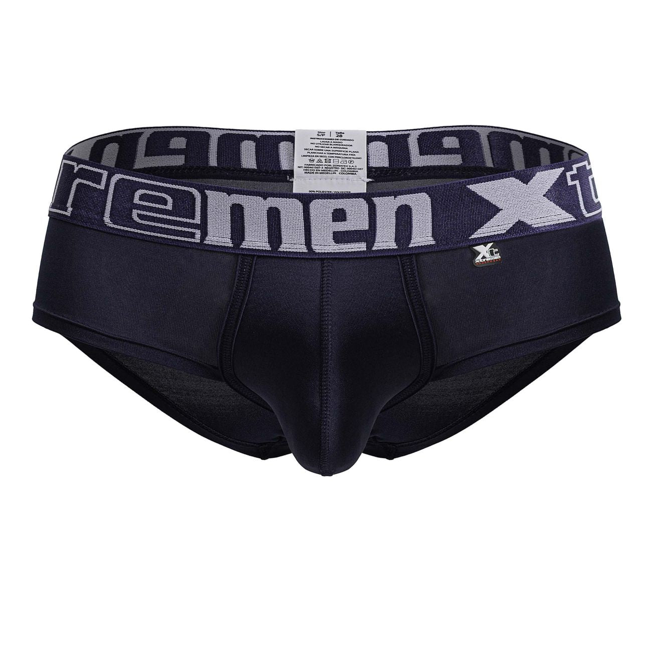 Xtremen Men's Underwear 41316 Microfiber Briefs Color Navy
