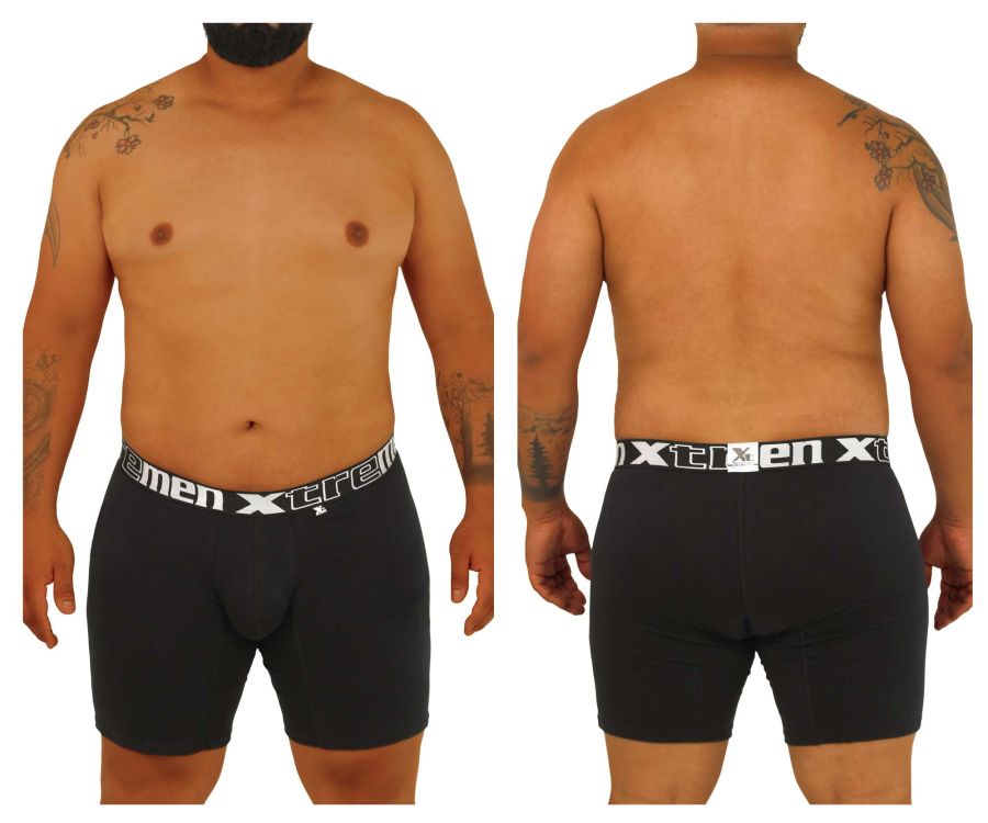 Xtremen Men's Underwear 70001 Plus Color Black