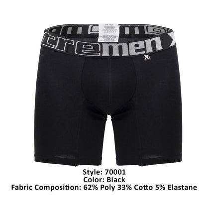 Xtremen Men's Underwear 70001 Plus Color Black