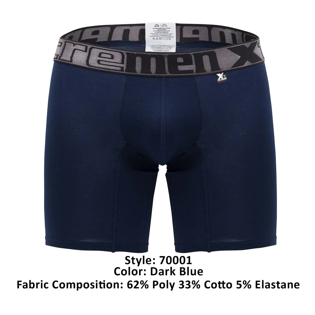 Xtremen Men's Underwear 70001 Plus color Blue