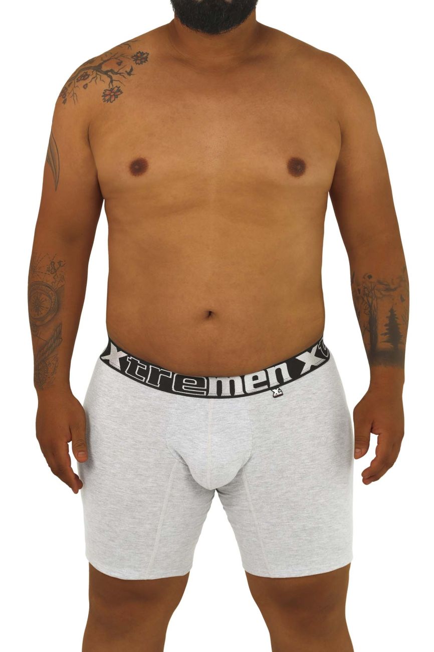 Xtremen Men's Underwear 70001 Plus color Gray