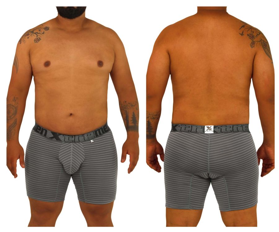 Xtremen Men's Underwear 70004 Plus Color Gray