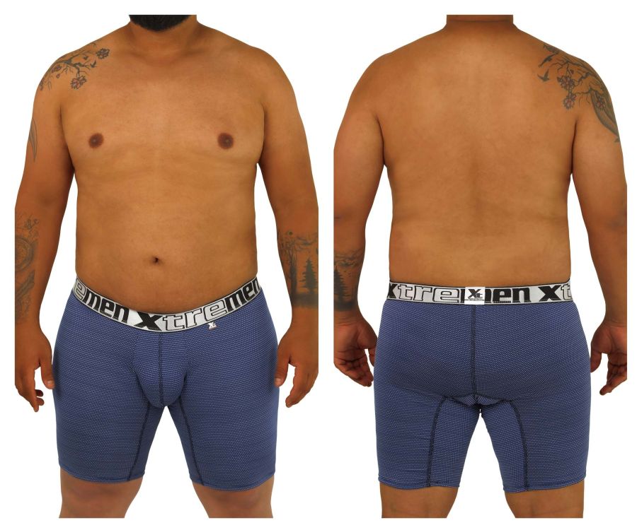 Xtremen Men's Underwear 70005 Plus Color Blue
