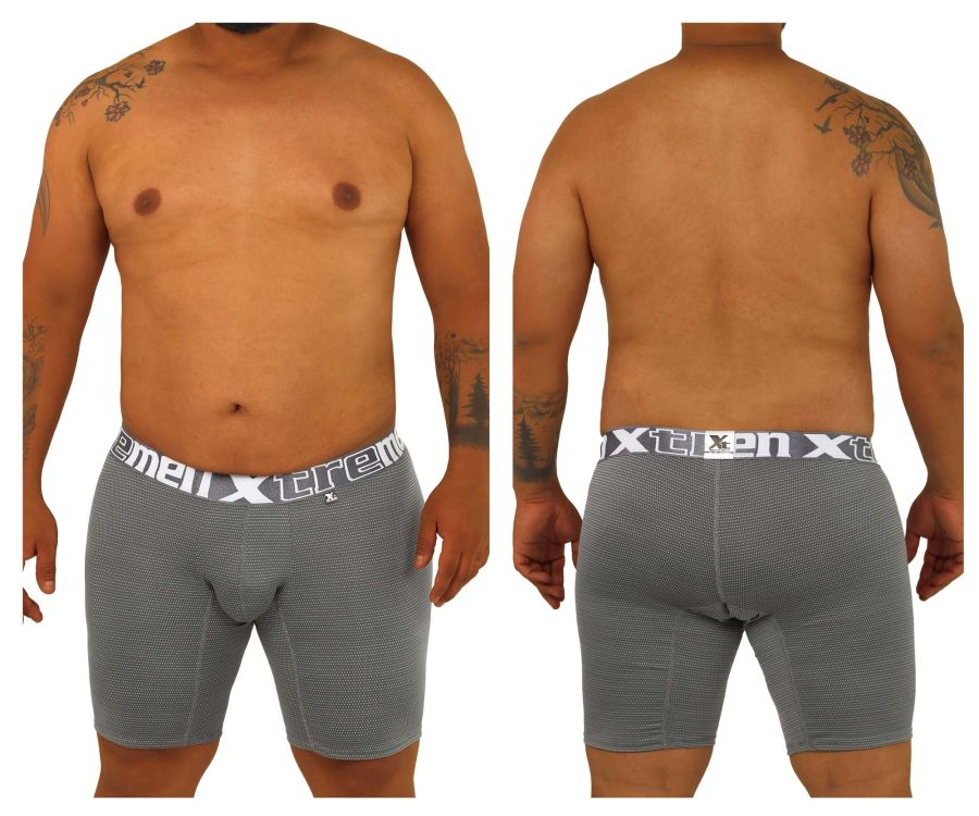 Xtremen Men's Underwear 70005 Plus Color Gray