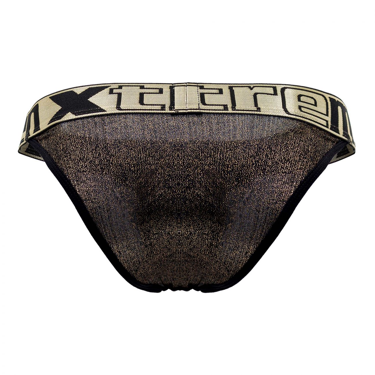 Xtremen Men's Underwear 91089X Frice Microfiber Bikini Color Black