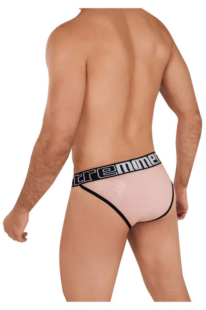 Xtremen Men's Underwear 91089X Frice Microfiber Bikini Color Pink