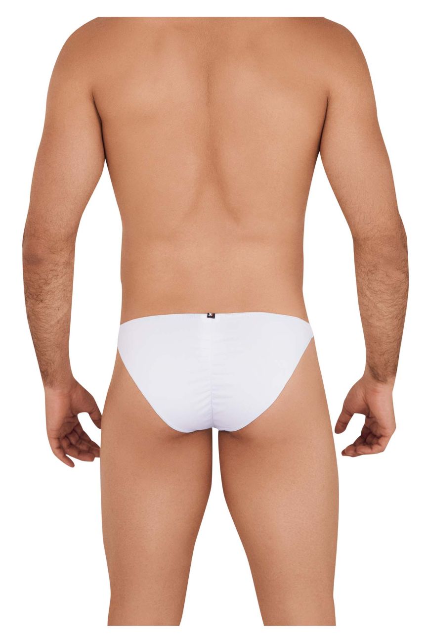 Xtremen Men's Underwear 91093X Microfiber Bikini Color White