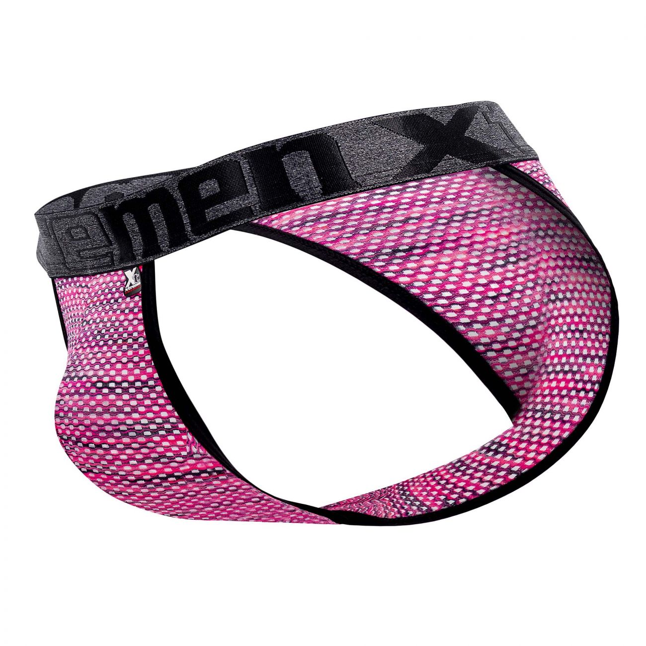 Xtremen Men's Underwear 91098X Microfiber Mesh Bikini Color Pink