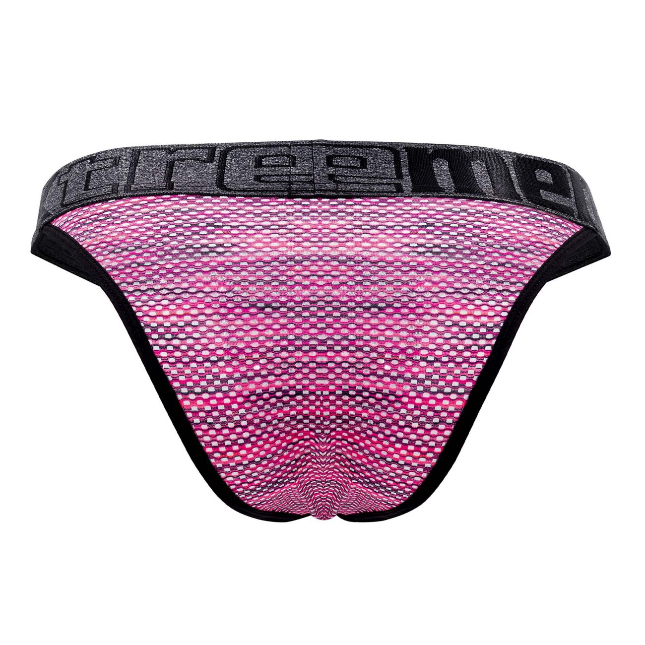 Xtremen Men's Underwear 91098X Microfiber Mesh Bikini Color Pink