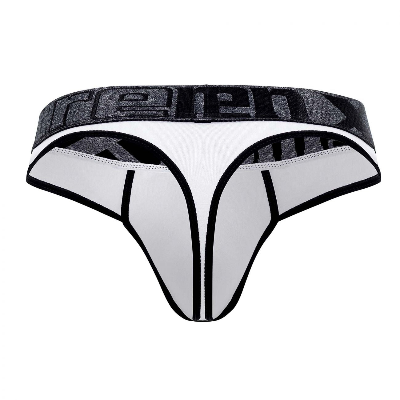 Xtremen Men's Underwear 91101X Microfiber Thongs Color White