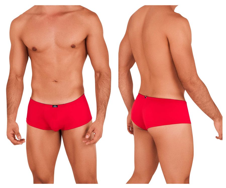 Xtremen Men's Underwear 91103X Microfiber Trunks Color Red
