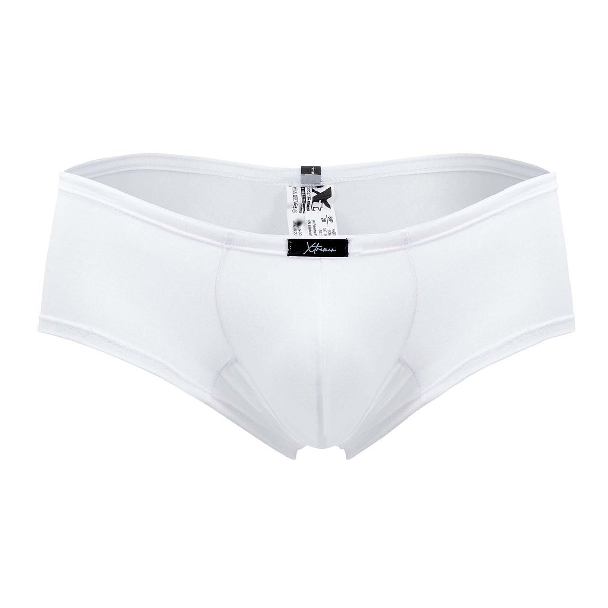 Xtremen Men's Underwear 91103X Microfiber Trunks Color White