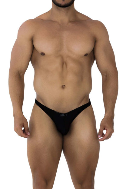 Xtremen Men's Underwear 91177 Microfiber Bikini Color Black