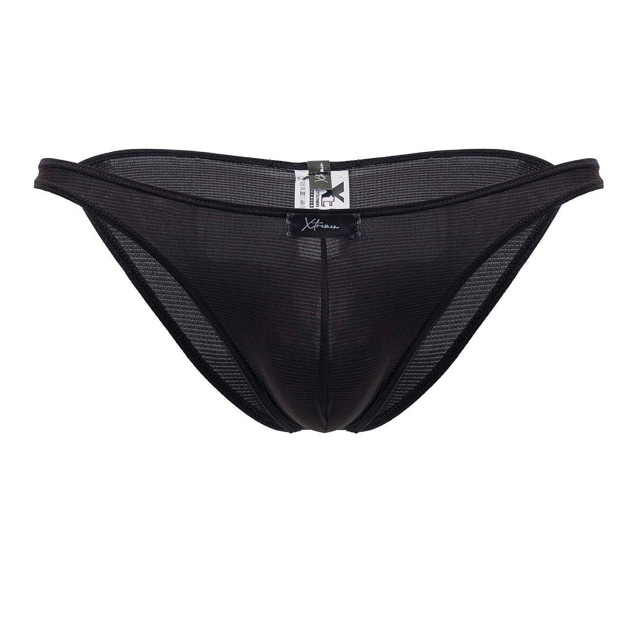 Xtremen Men's Underwear 91177 Microfiber Bikini Color Black
