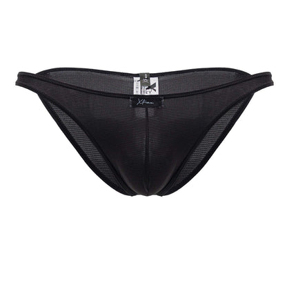 Xtremen Men's Underwear 91177 Microfiber Bikini Color Black