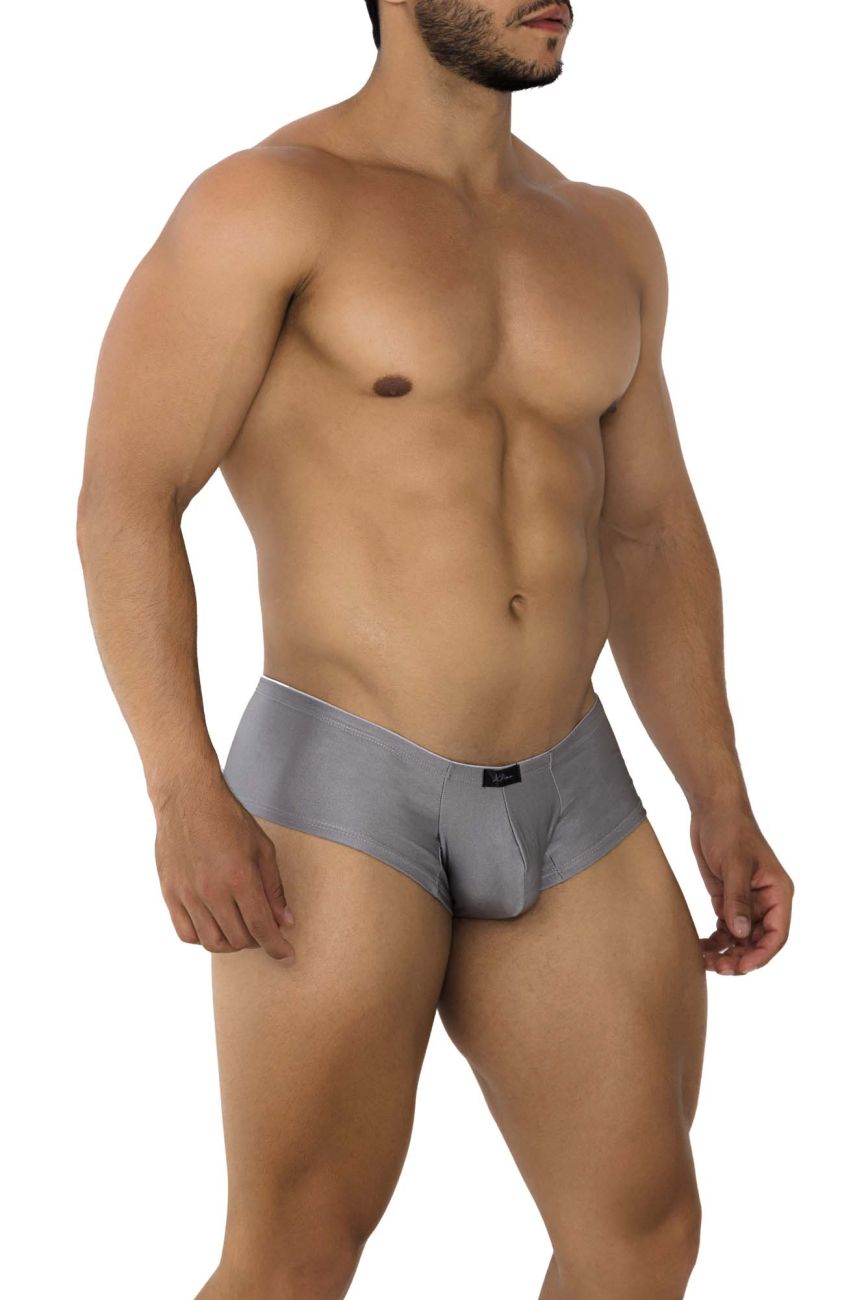 Xtremen Men's Underwear 91180 Microfiber Trunks Color Silver