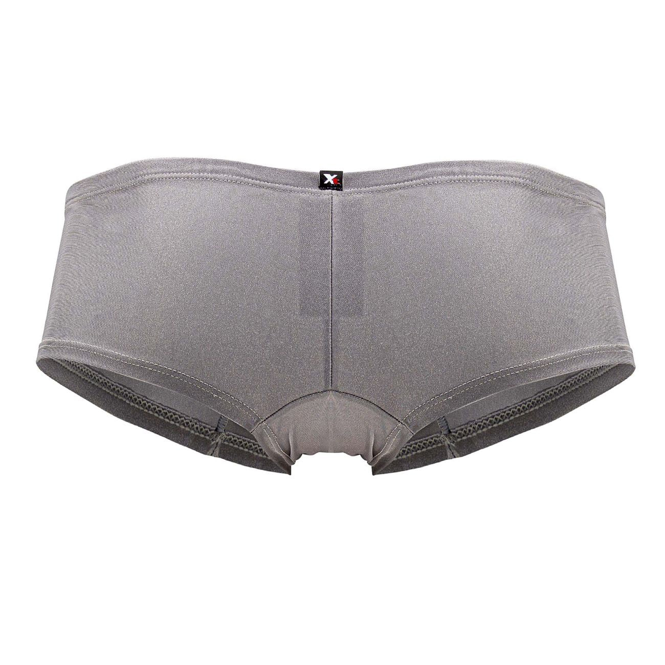 Xtremen Men's Underwear 91180 Microfiber Trunks Color Silver