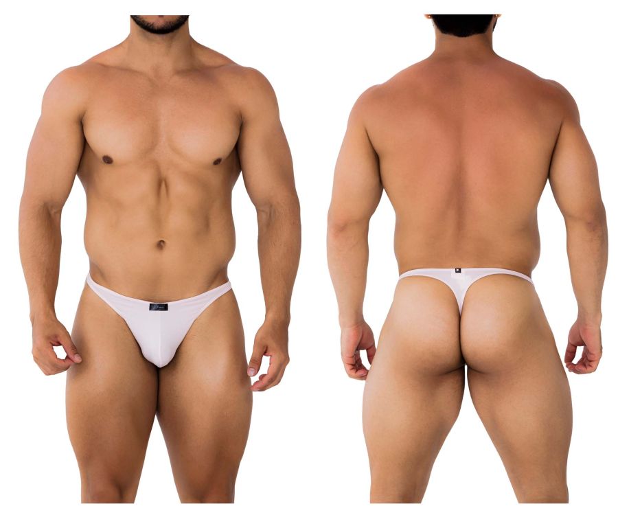 Xtremen Men's Underwear 91182 Microfiber Thongs Color Pink