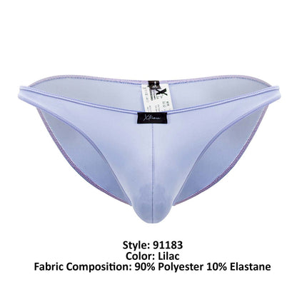 Xtremen Men's Underwear 91183 Microfiber Bikini Color Lilac