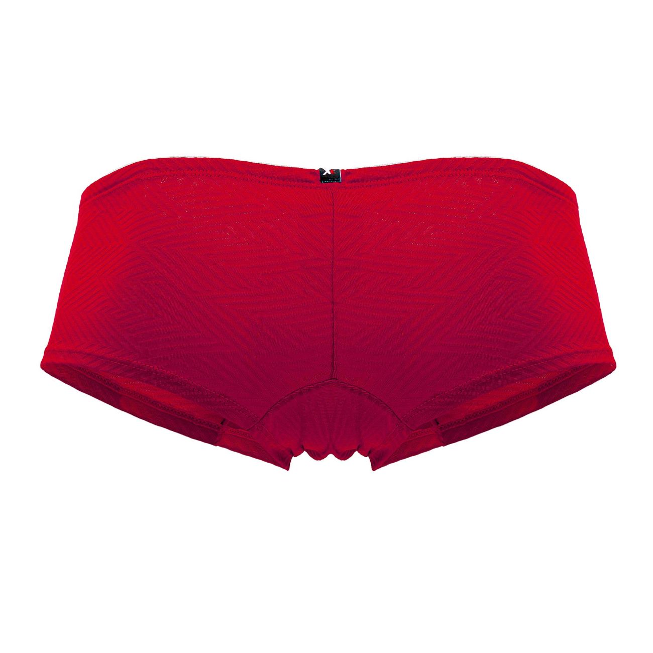 Xtremen Men's Underwear 91190 Jacquard Trunks Color Red