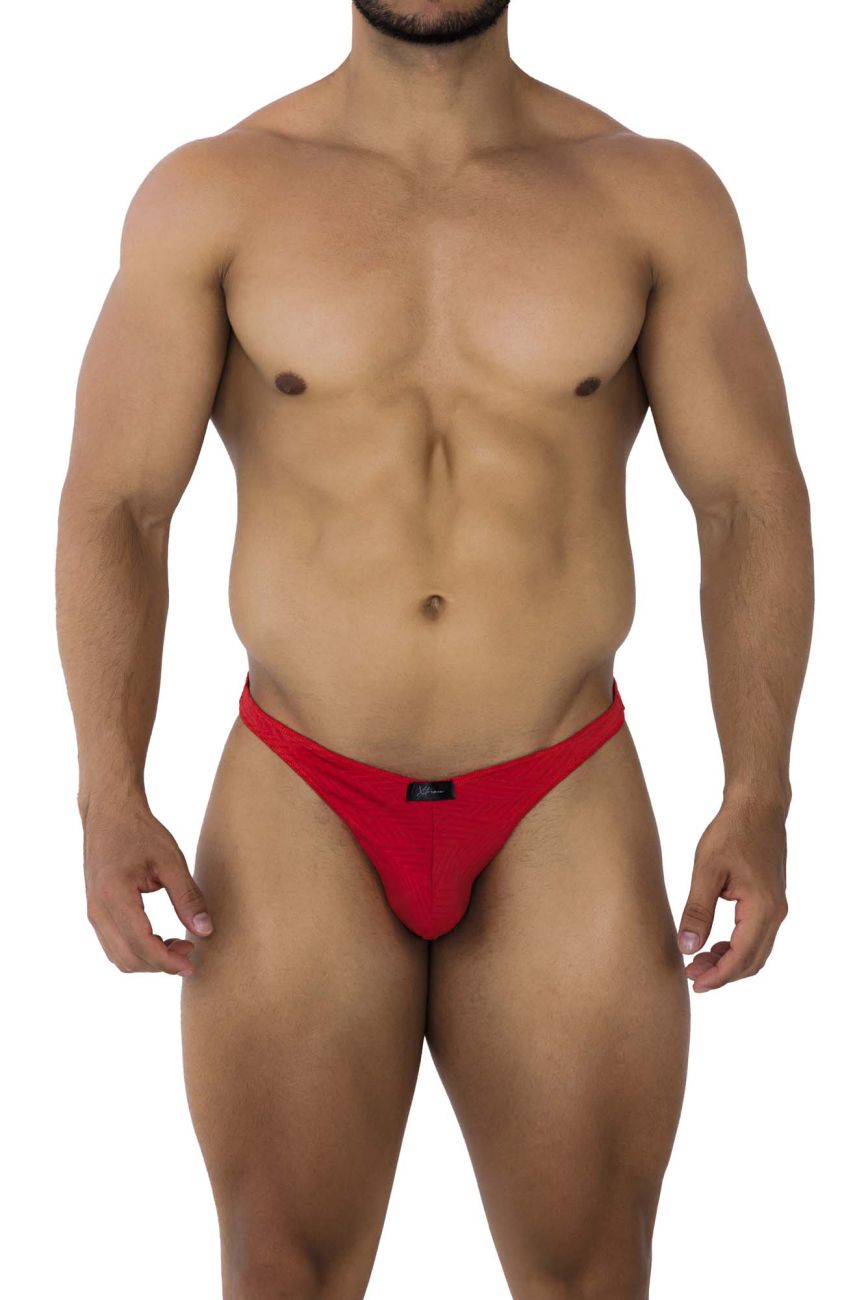 Xtremen Jacquard Bikini - Red