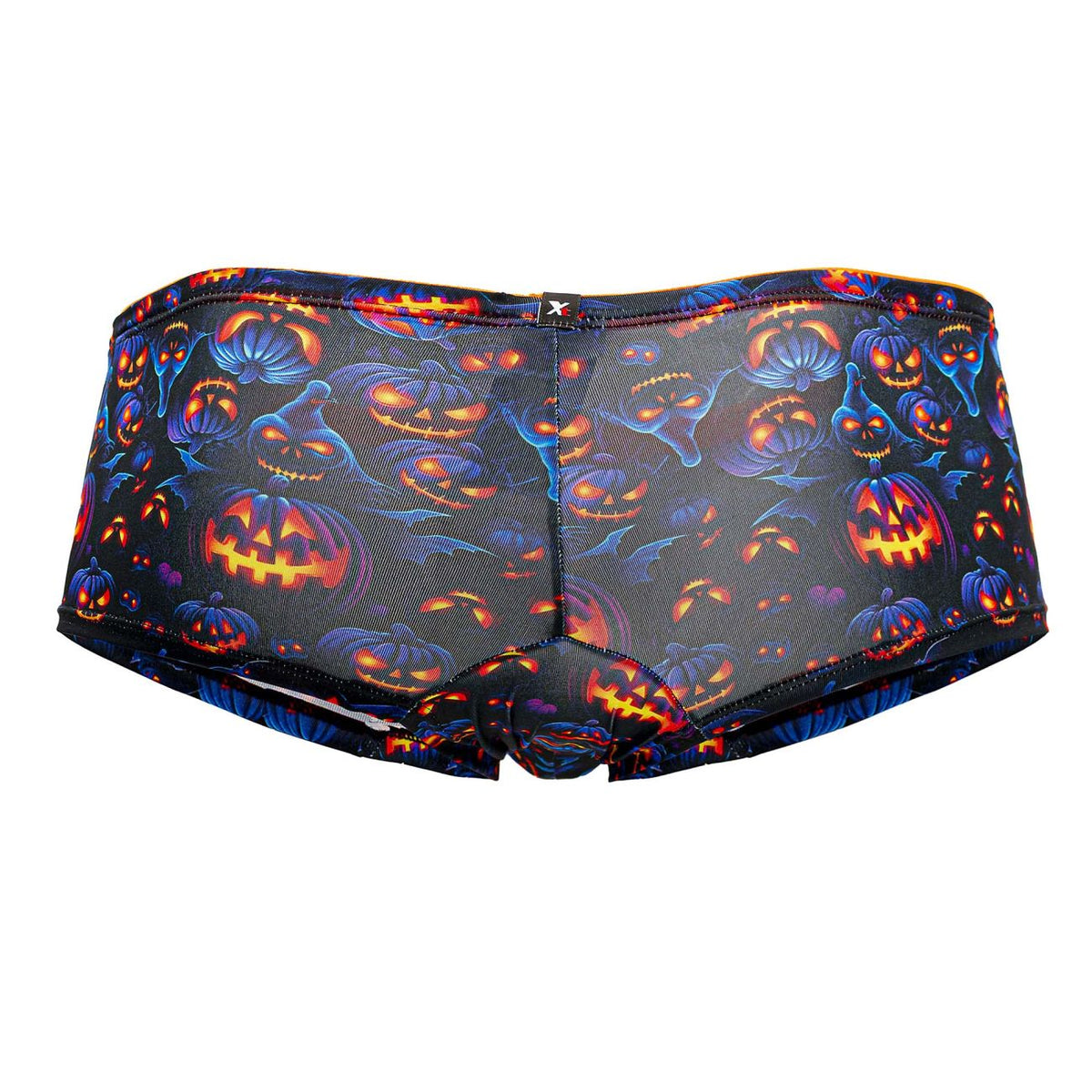 Xtremen Men's Underwear 91193 Printed Trunks Color Pumpkins