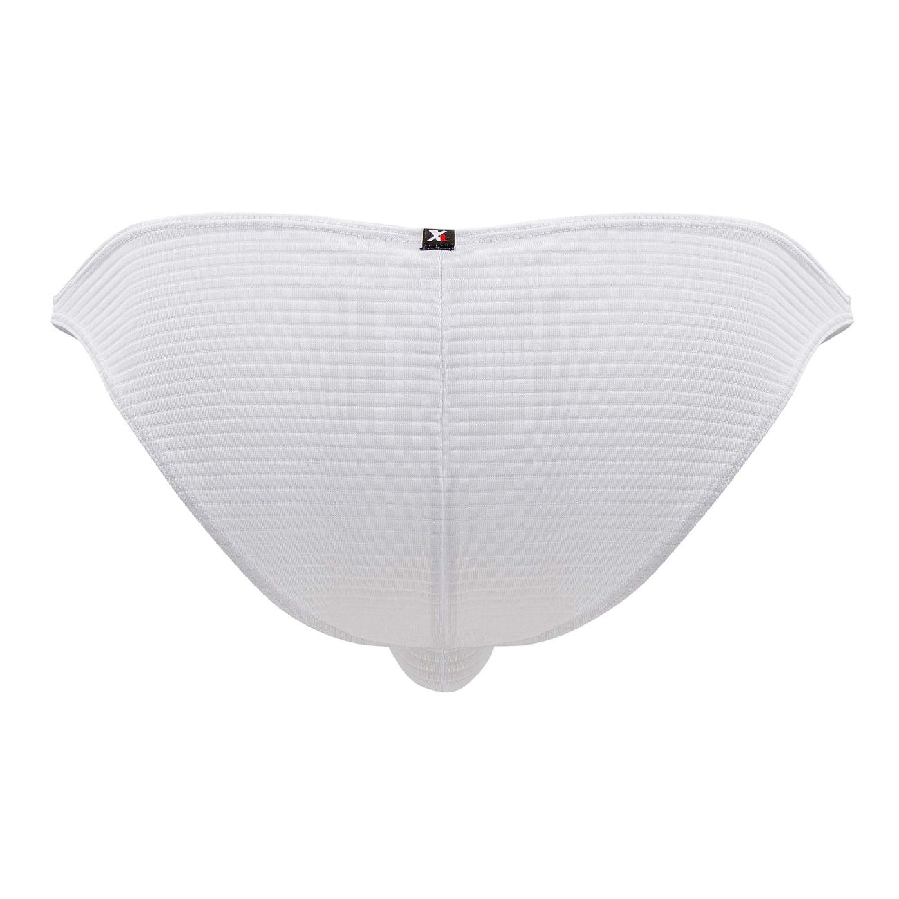 Xtremen Men's Underwear 91197 Jacquard Bikini Color White