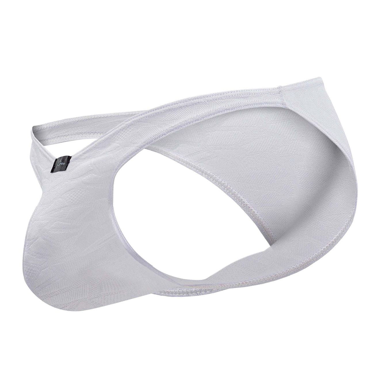 Xtremen Men's Underwear 91201 Jacquard Bikini Color White