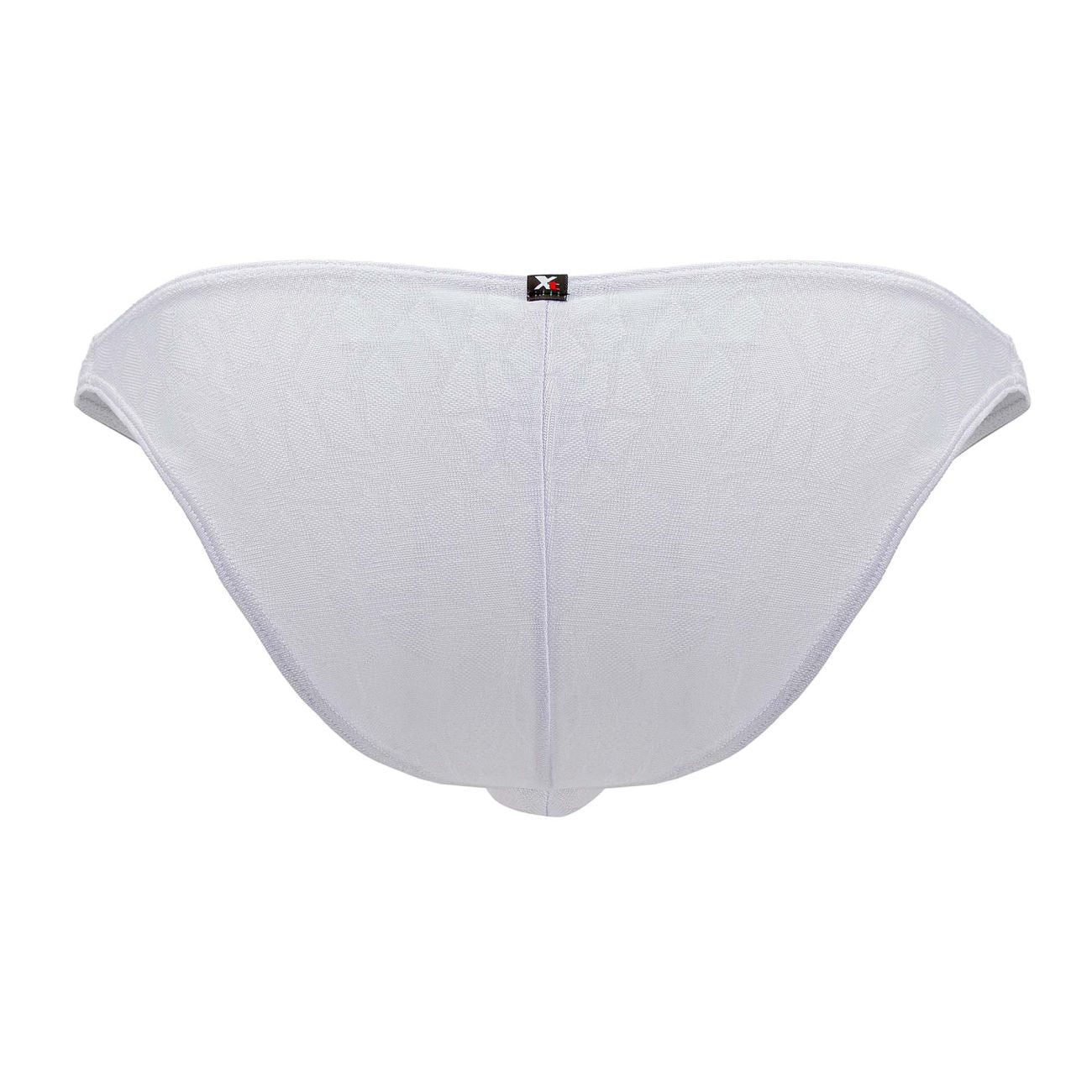 Xtremen Men's Underwear 91201 Jacquard Bikini Color White
