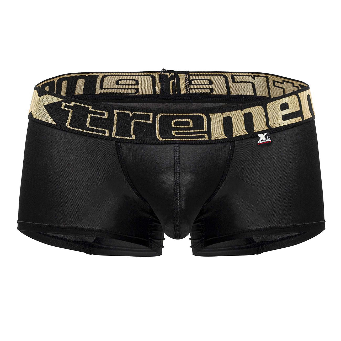 Xtremen Men's Underwear 91202 Microfiber Trunks Color Black