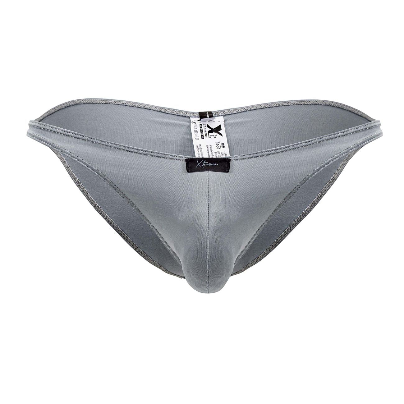Xtremen Men's Underwear 91204 Microfiber Bikini Color Gray
