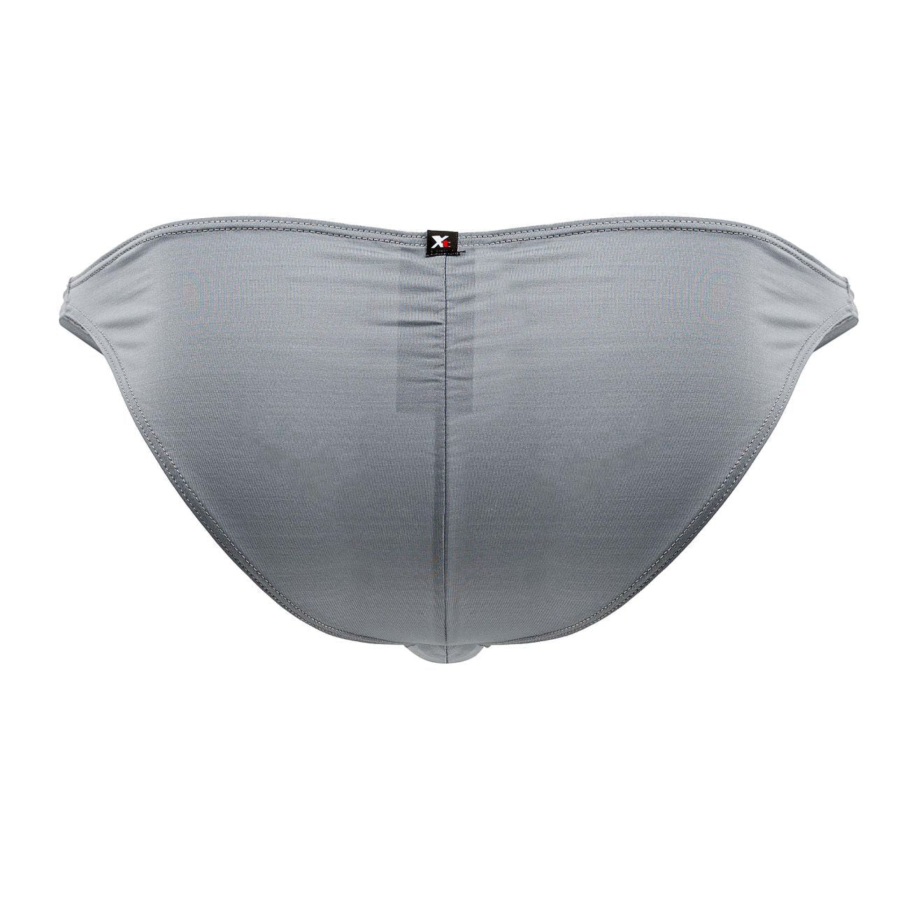 Xtremen Men's Underwear 91204 Microfiber Bikini Color Gray