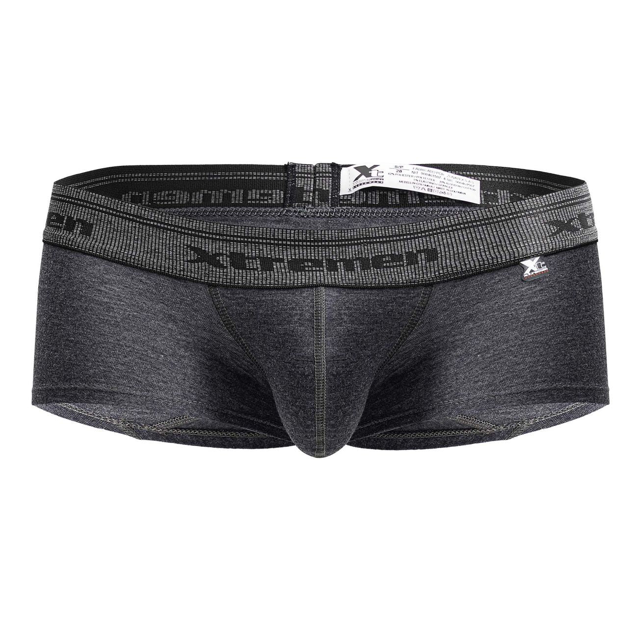 Xtremen Men's Underwear 91205B Cotton Blend Trunks Color Cross
