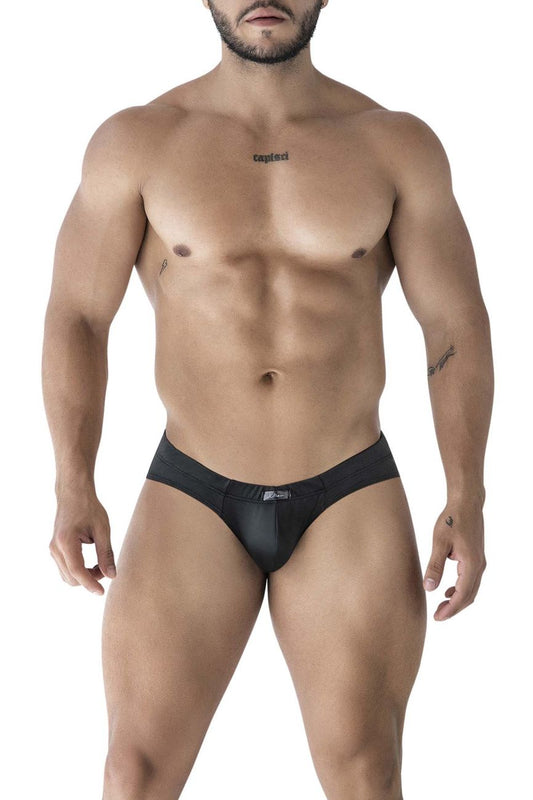 Xtremen Men's Underwear 91207B Microfiber Briefs Color Black