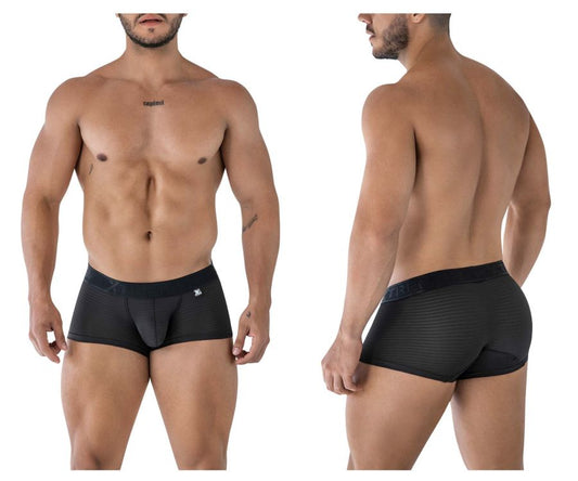Xtremen Men's Underwear 91209B Microfiber Trunks Color Black