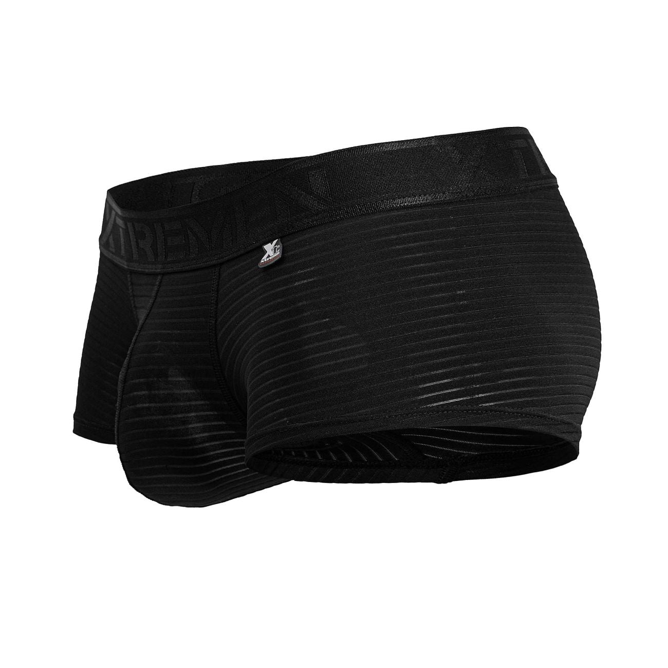 Xtremen Men's Underwear 91209B Microfiber Trunks Color Black